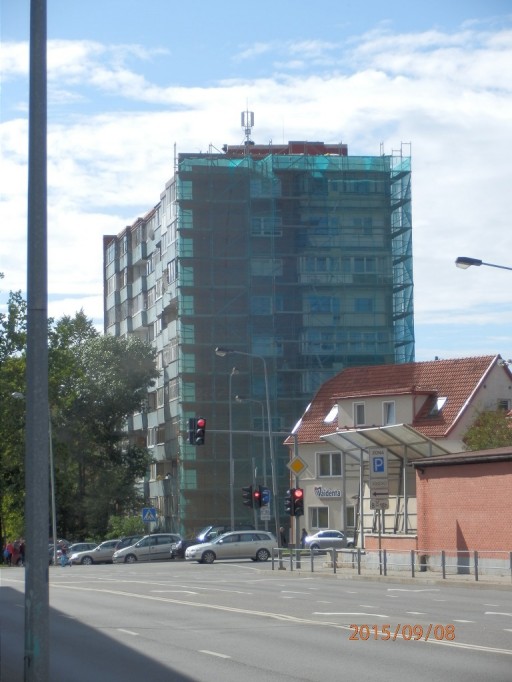 Smilties Pylimo g. 3 Klaipėda (parengtas techninis darbo projektas, vykdomi daugiabučio namo renovacijos darbai).